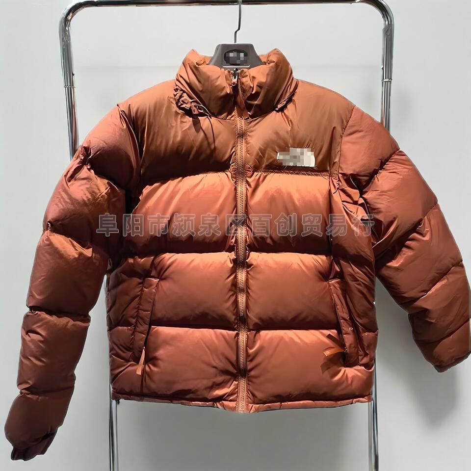 The North Face Brown Puffer Jacket Men Women Winter Warm Coat