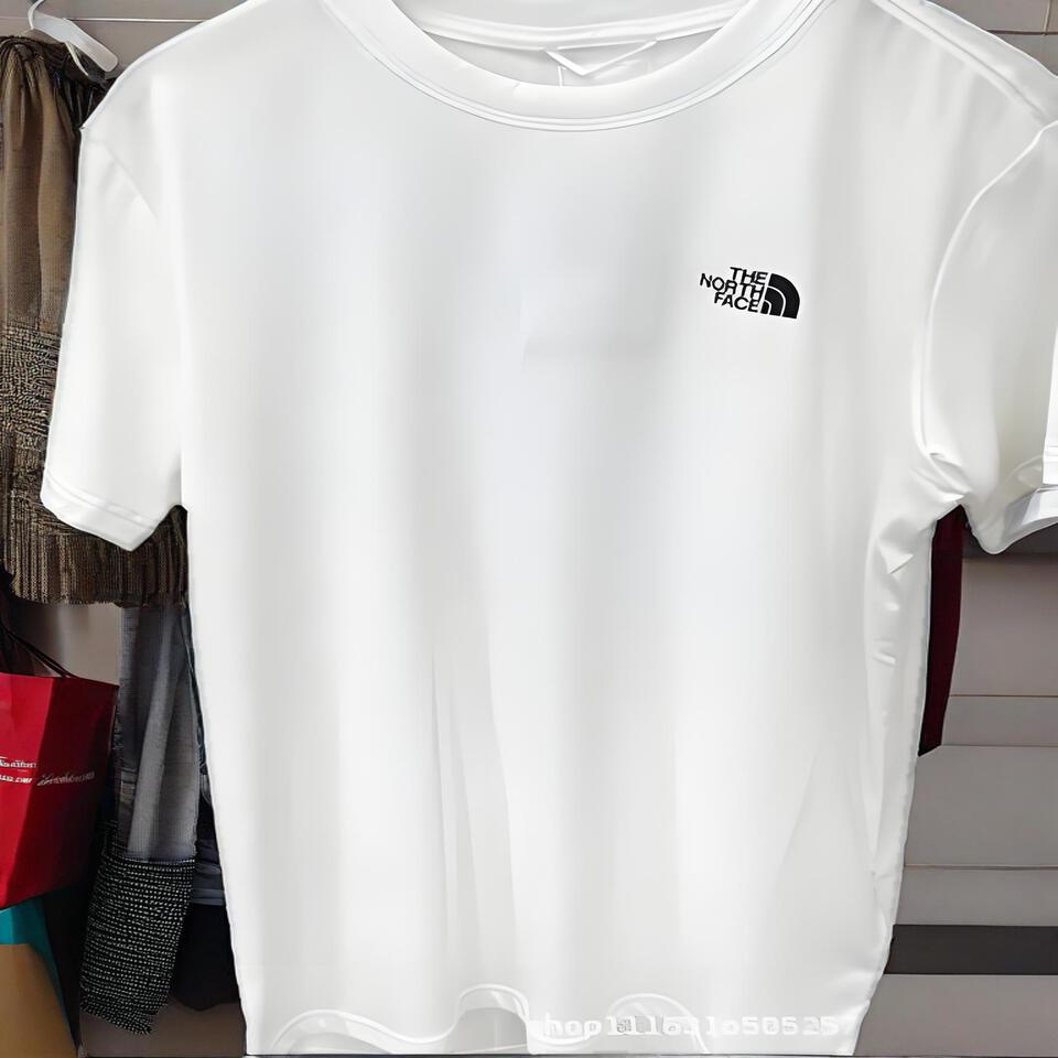 The North Face White Cotton T-Shirt