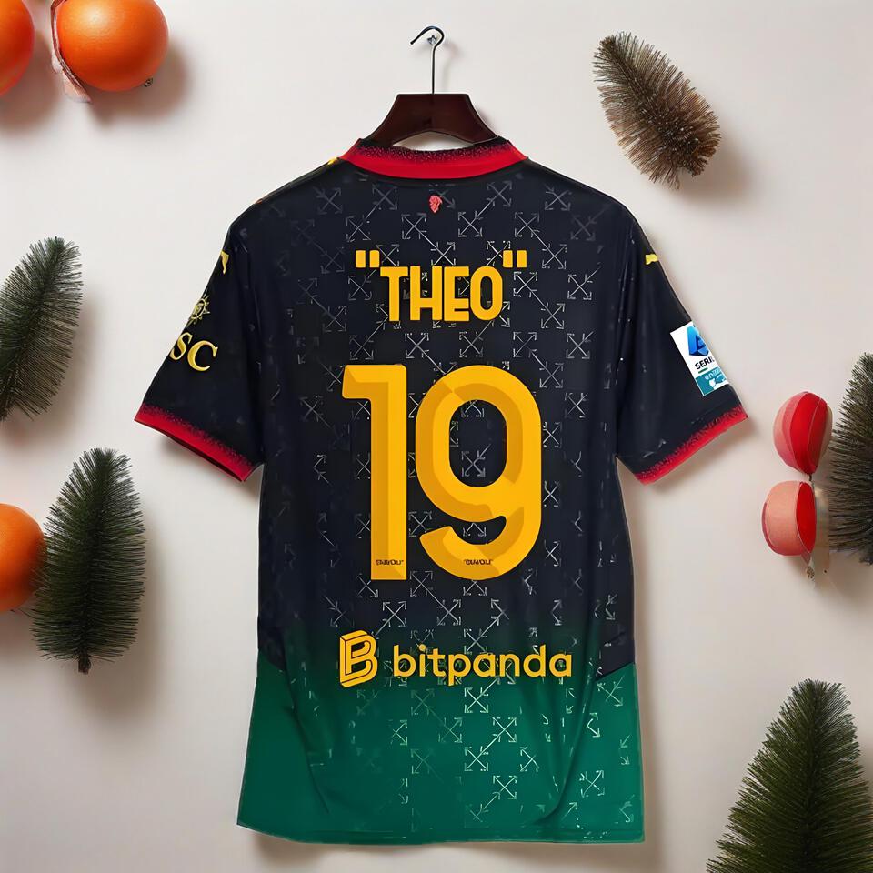 Theo Green Black Sport Tee | Activewear Men's T-Shirt for Training & Gym