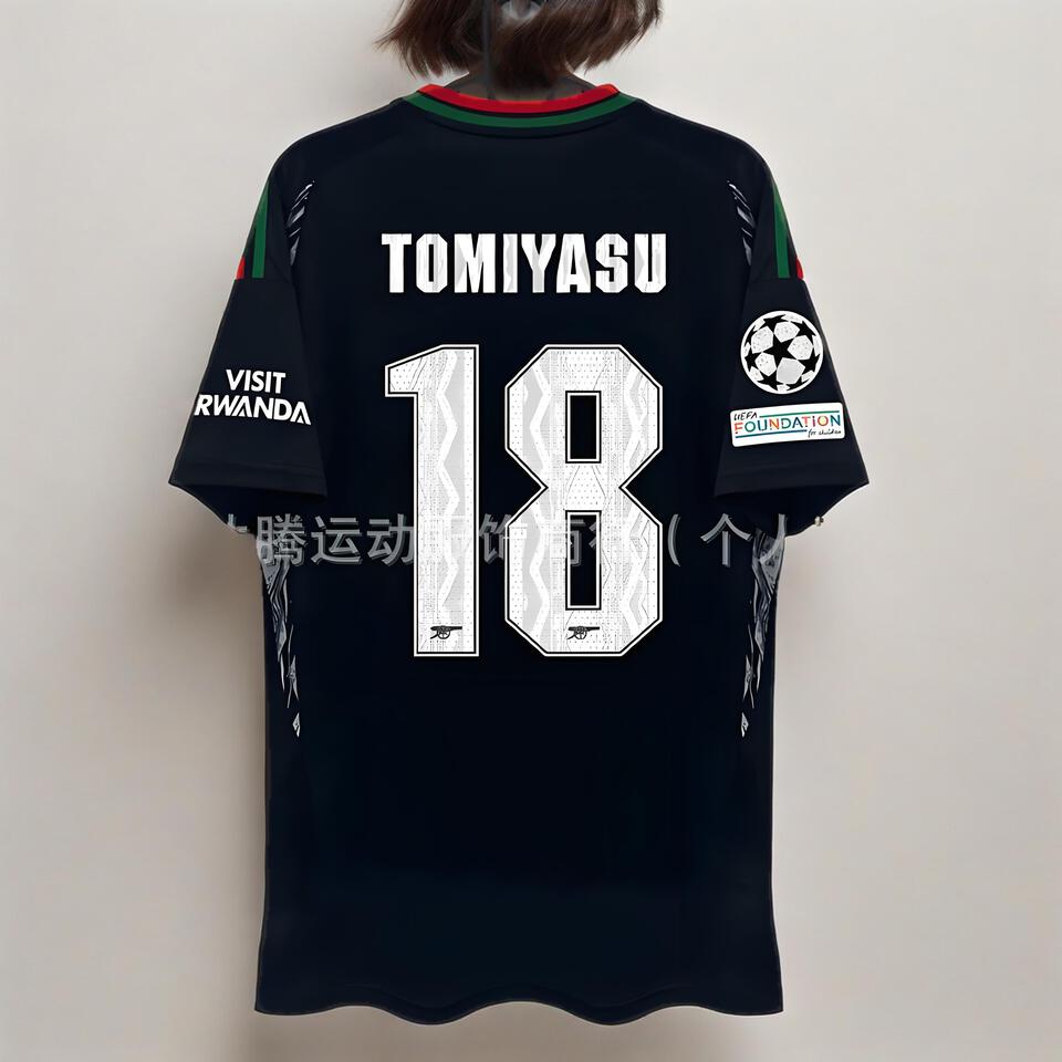 TOM18 Black Breathable Soccer Jersey, Trendy Sports Apparel