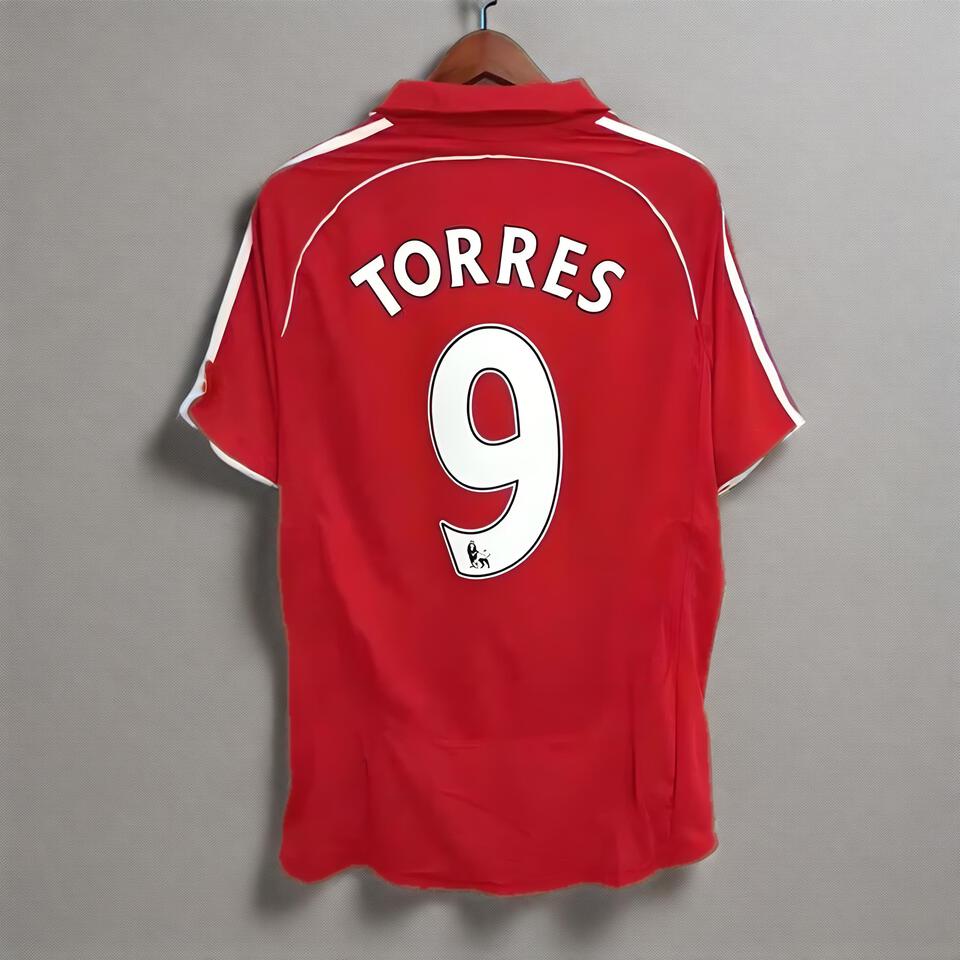 TORRES Red Tides Comfortable Football Jersey Classic Soccer Uniform