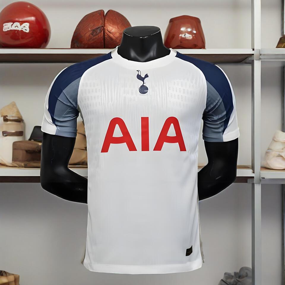 Tottenham Hotspur 2024 Home White Blue Grey Breathable Quick-Dry Football Shirt