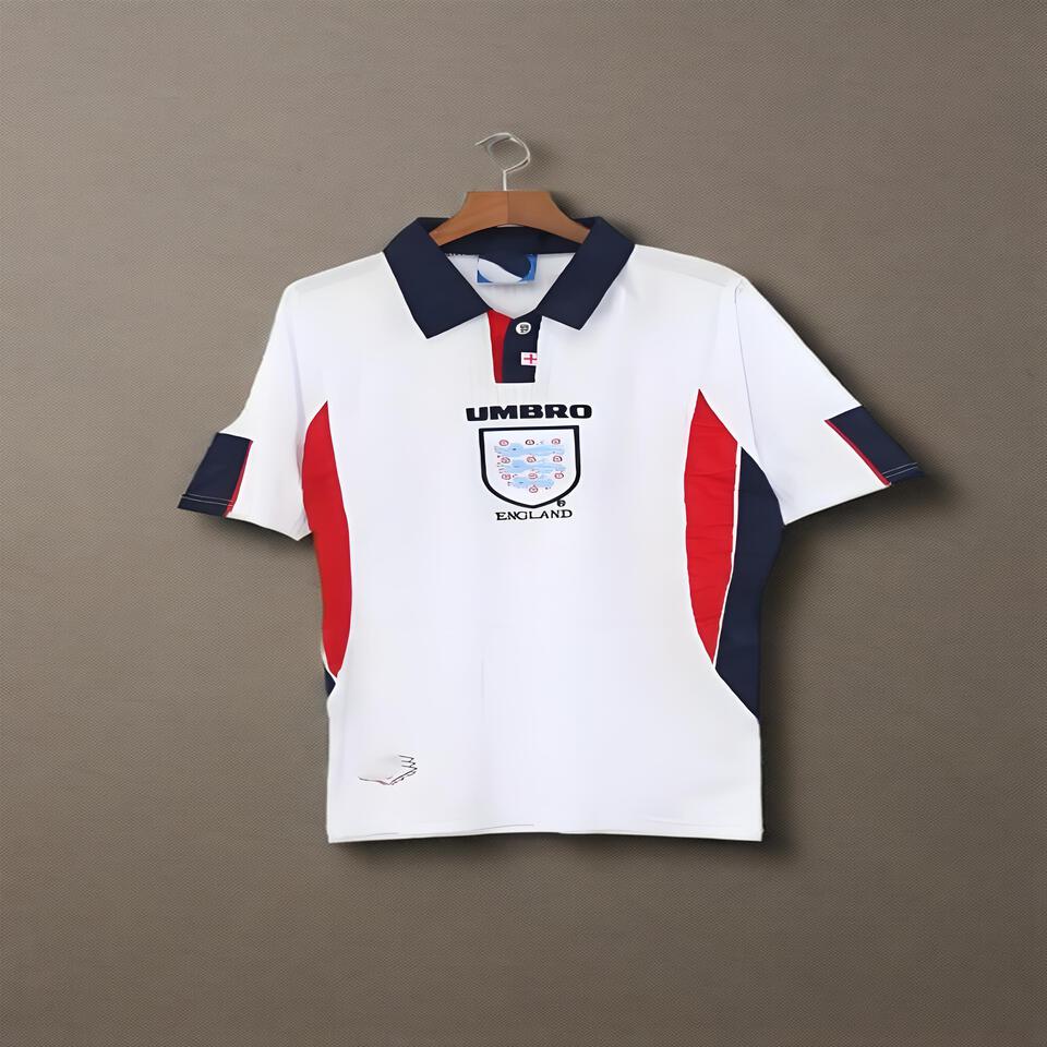 UMBRO England White Polo Shirt Men's Classic Cotton Sport Top