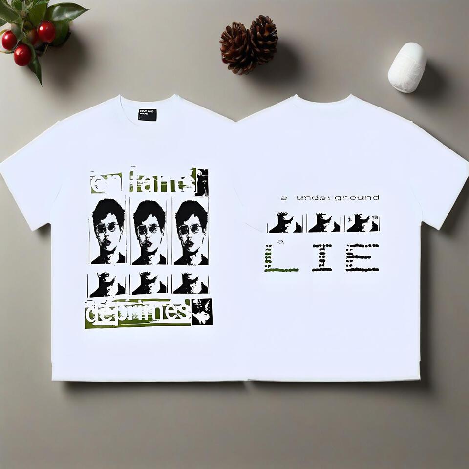 Underground Unisex Cotton Street Print Oversized T-Shirt