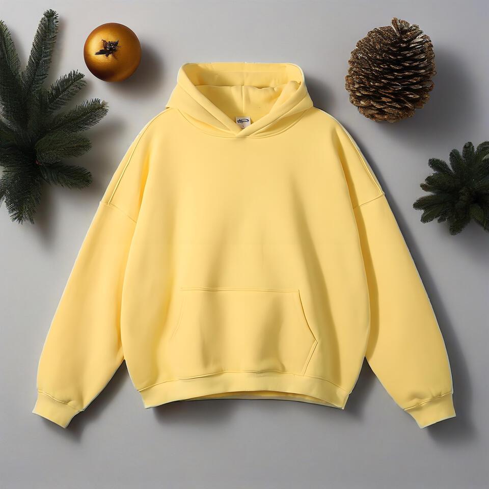 Unisex Cotton Hoodie Casual Comfort Fit Pullover