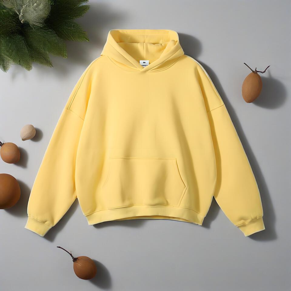 Unisex Custom Cotton Hoodie Streetwear Pullover