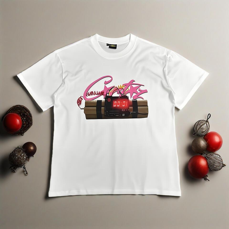 Unisex White Cotton Crew Neck T-Shirt Streetwear