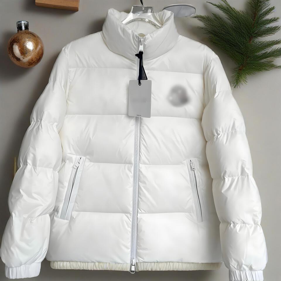 White Puffer Jacket Men Women Winter Coat