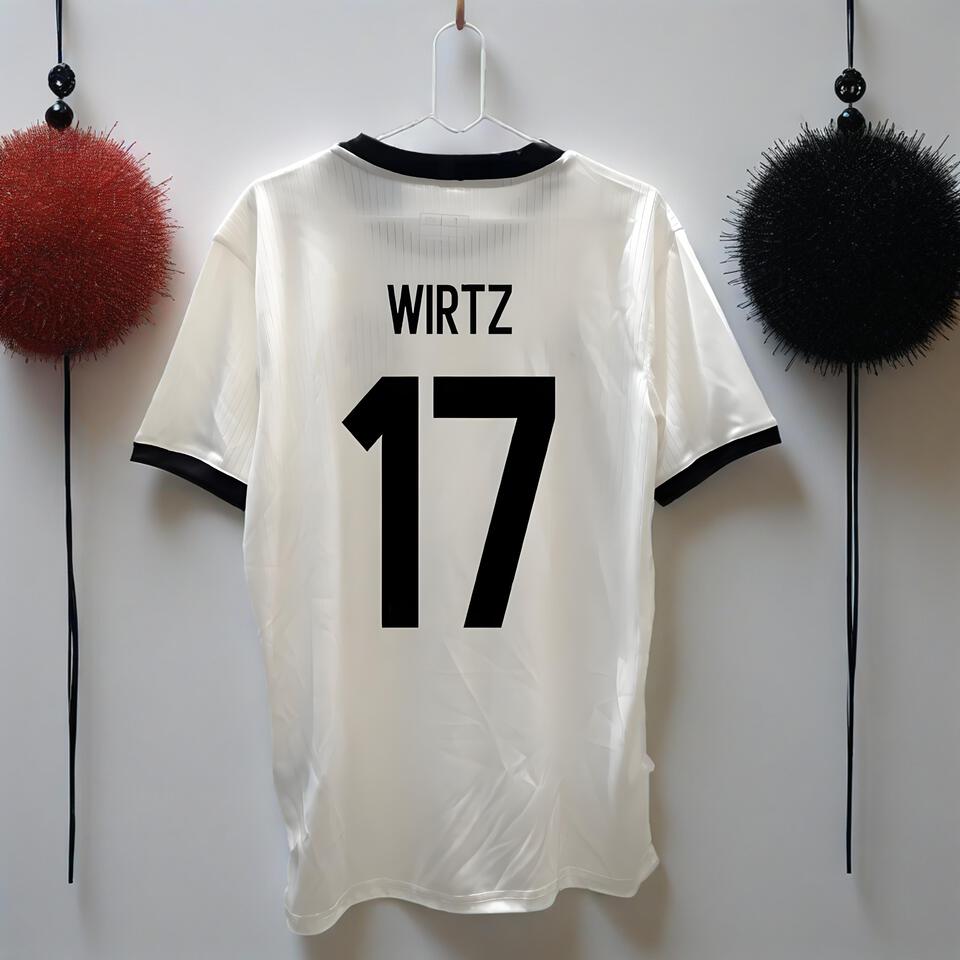 WIRTZ Football T-Shirt - Men's Cotton Jersey Tee