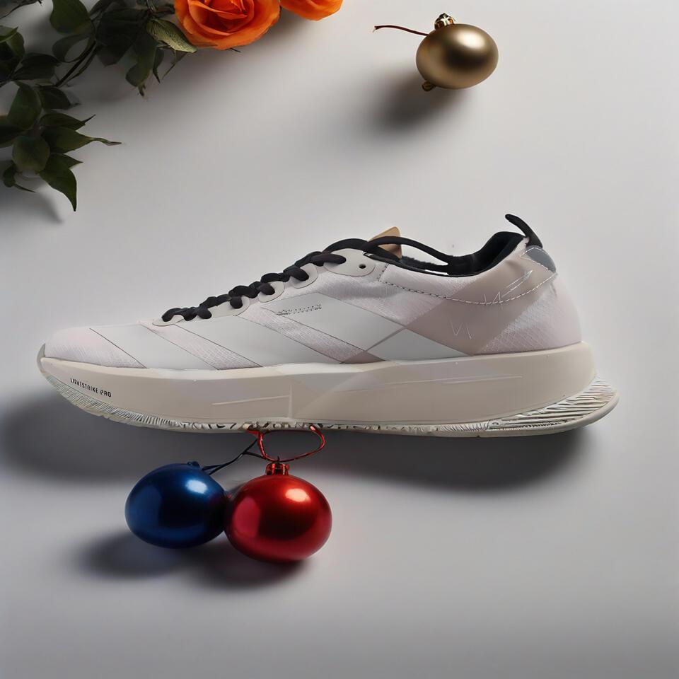 Y-3 Adios 9 Light Gray Lightstrike Pro Running Shoes - Men's Athletic Sneakers