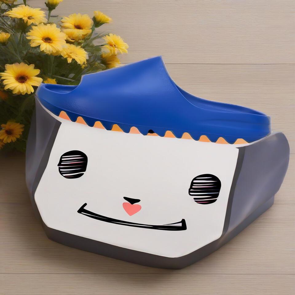 Yeezy Slide Blue EVA Non-Slip Pool Sandals