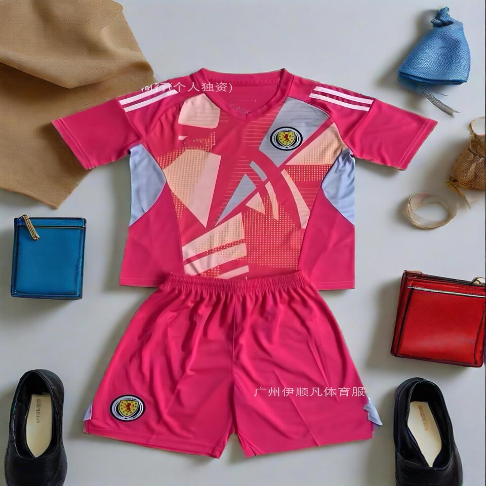 Yisionfan Scotland Soccer Jersey Breathable Men's Women's Football Shirt