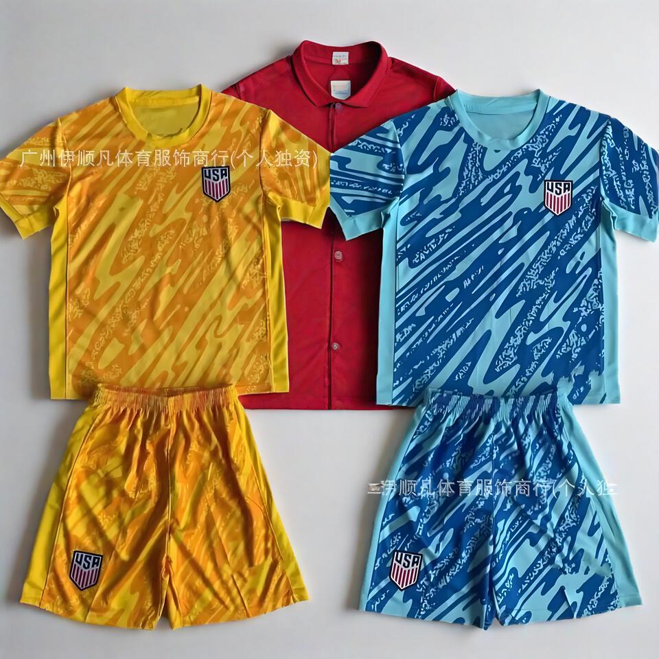 Yisofman Goalkeeper Jersey - Breathable Quick-Dry Soccer Uniform, Classic Royal/Blue