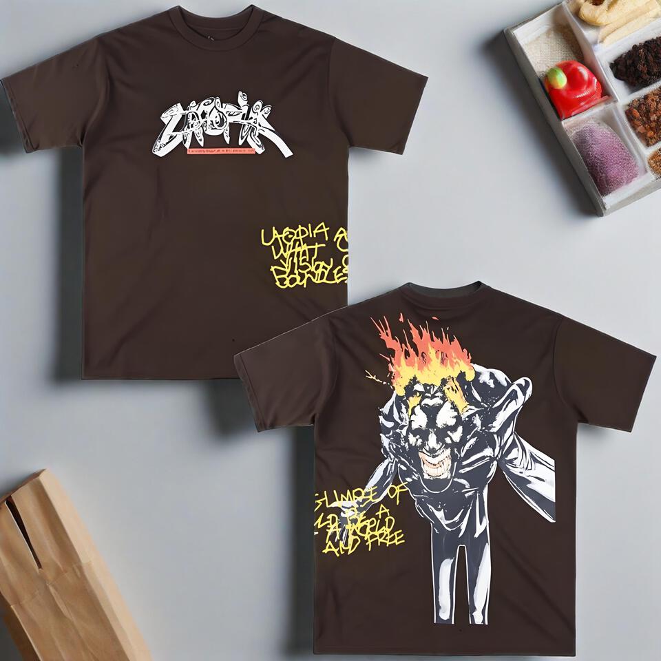 Zapopia Graffiti Cotton Short Sleeve T-Shirt