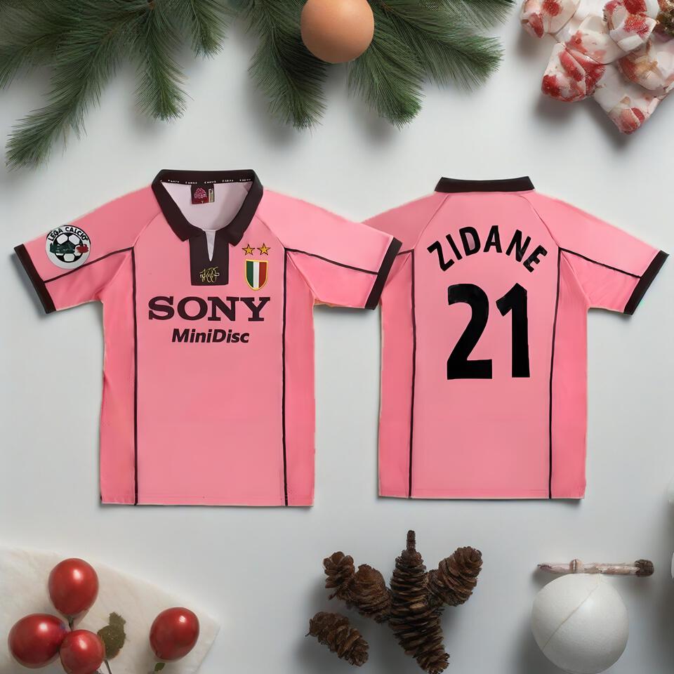 ZIDANE MiniDisc Pink Breathable Soccer Jersey